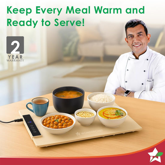 Electric Food Warming Mat – Foldable Heating Tray